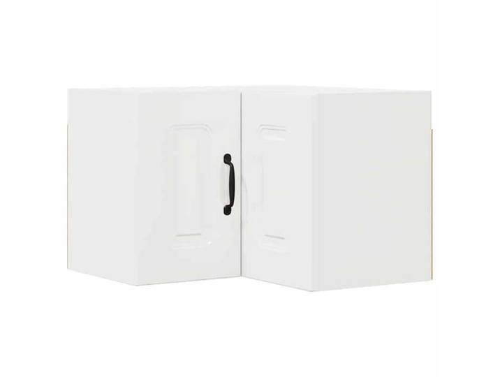 BEL-ACHAT* Meuble de stockage Moderne - Suspendu - Meuble mural de cuisine Blanc brillant 57x57x40cm @Promo9540361
