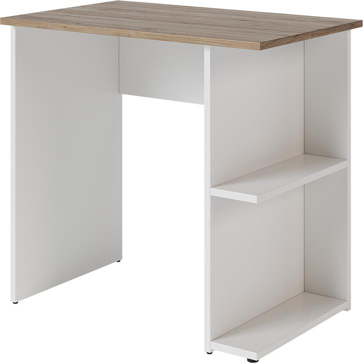 Vicco Bureau Simple Wit voor Home Office, B: 80 cm, D: 50 cm