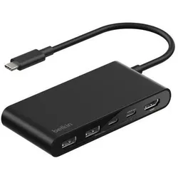Belkin Connect 5-Port-USB-C-Hub mit zwei USB-C-Anschlüssen