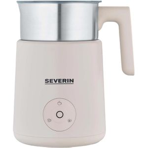 Severin Milchaufschäumer Spuma Lite, SM 3589, elektrisch, Induktion, mit 4 Programmen, Edelstahl, creme, 400 ml