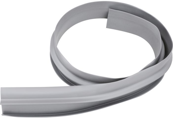 Blanco Wandanschlussprofil 137078 120 cm, Kunststoff grau, für reversible Spülen