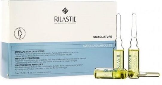 Rilastil Smagliature Estrias Ampolas 5ml x10