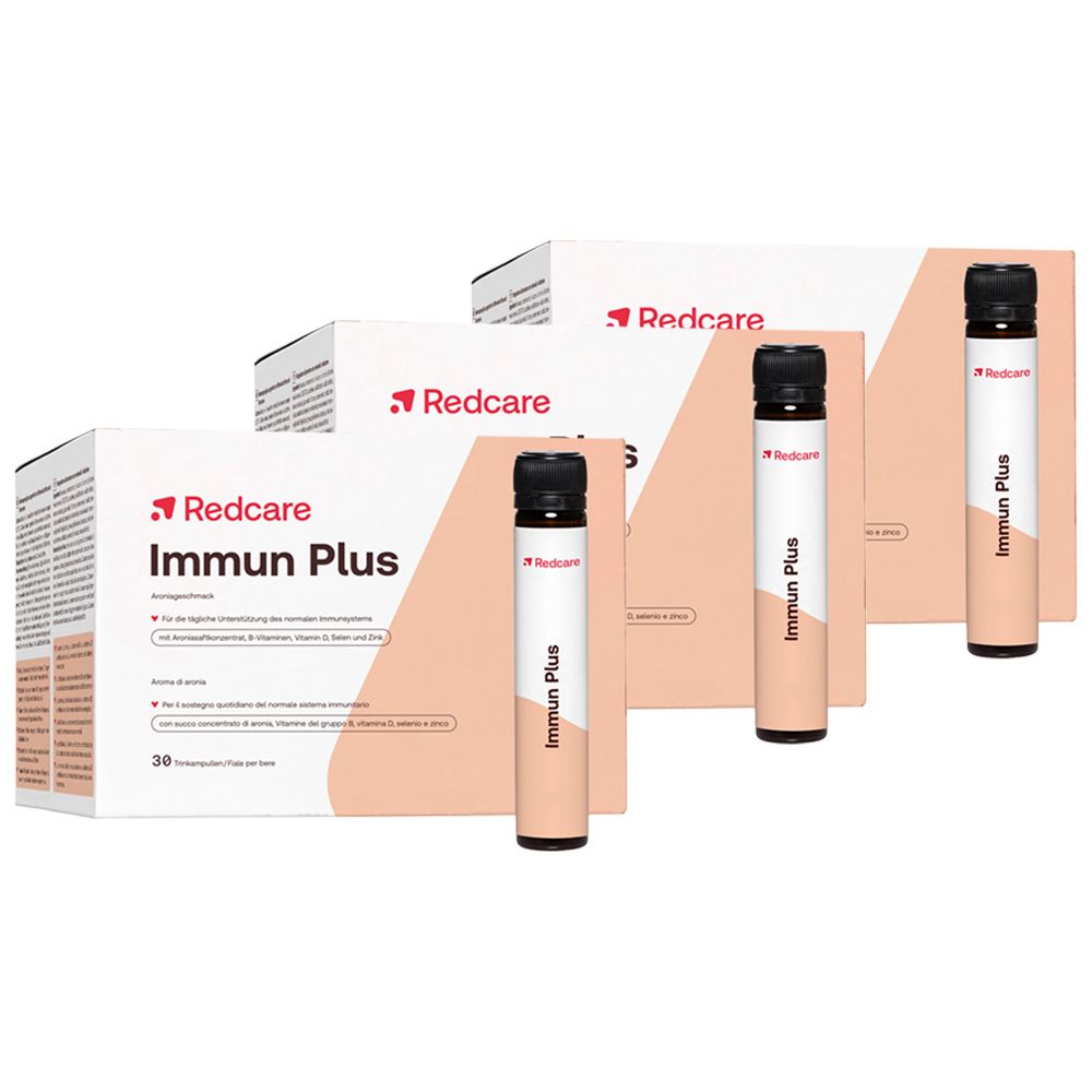 Immun Plus Aronia RedCare 3er-Pack 3x30x25 ml Flüssigkeit
