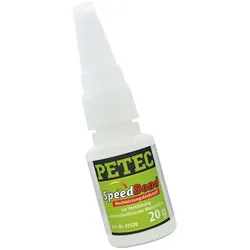 PETEC 93520 SpeedBond Hochleistungsklebstoff Flasche 20g Sekundenkleber