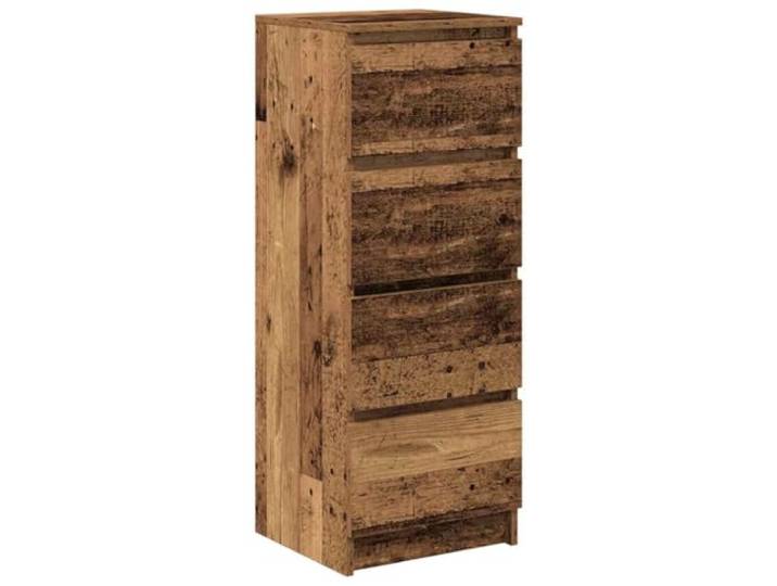 Sideboard Altholz-Optik 37,5x35x99 cm Holzwerkstoff Altholz-Optik, Holzwerkstoff, 37,5x35x99 cm, Schrank mit Stauraum, Oberplatte für Deko, vielseitig nutzbar, pflegeleichte