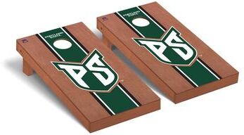 Skip's Garage Portland State Vikings Rosewood Cornhole Board Set