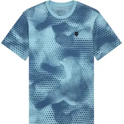 Fox, Herren, Velotrikot, Aop SS Tech Tee (M), Blau, M
