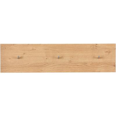 Garderobenpaneel VOGL MÖBELFABRIK "Toronto", braun (wildeichefarben), B:80cm H:20cm, Holzwerkstoff, Garderobenpaneele, Garderobenpaneel