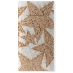 Sovie HORECA Besteckserviette Gitte in Zimt aus Airlaid 40 x 40 cm, 100 Stück - Bestecktasche Weihnachten