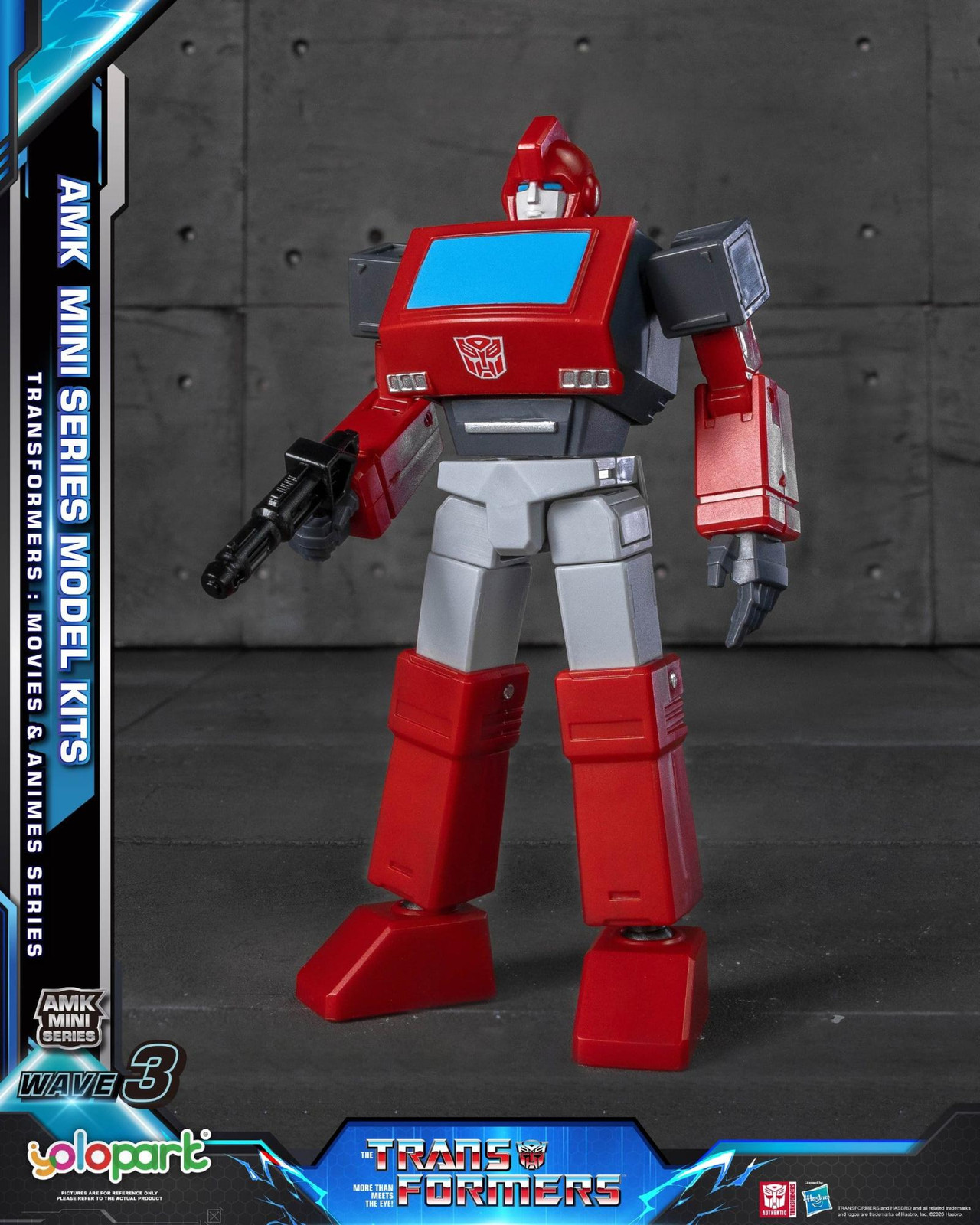 Yolopark Transformers G1 Ironhide Modelbouwpakket, 10 cm