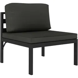vidaXL, Gartenlounge, Rajoner (2x Eckteil + 2x Mittelteil)