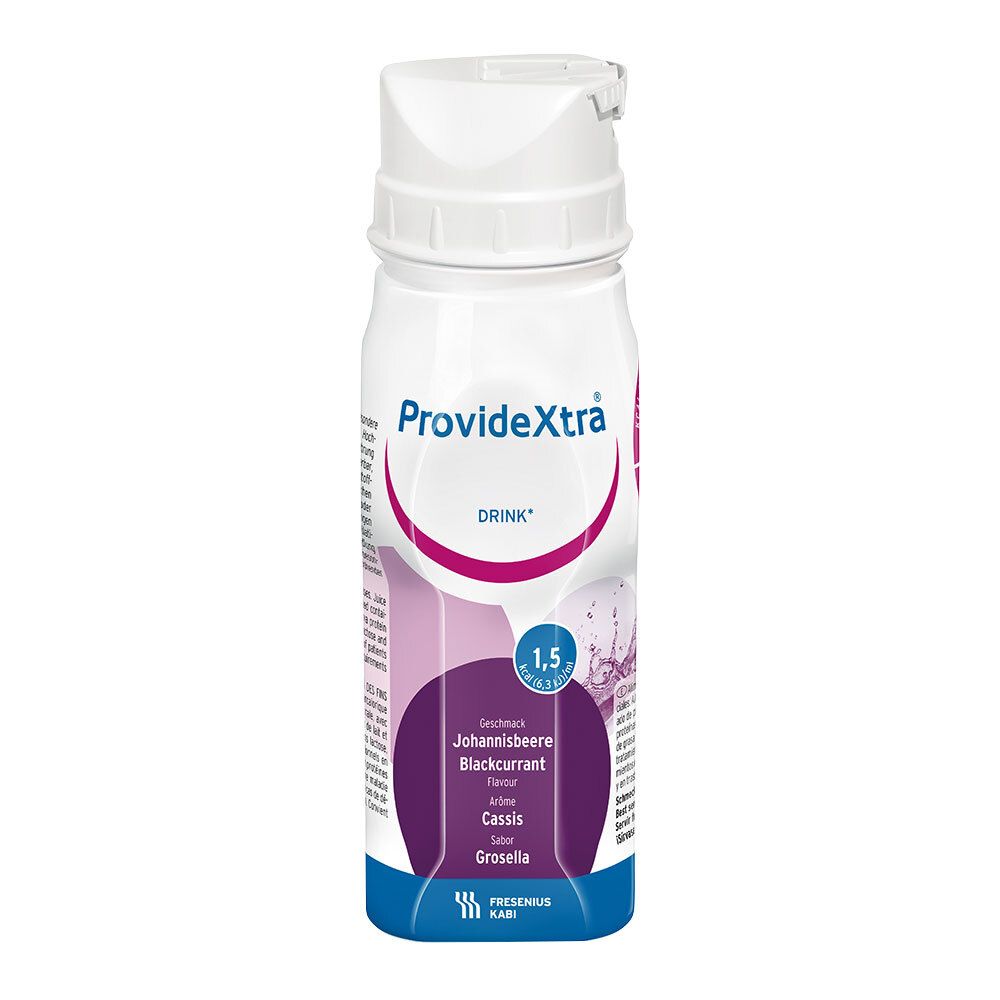 Provide Xtra Drink Johannisbeere Trinkflasche 6x4x200 ml Lösung