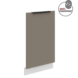 Frontblende für vollintegrierten Geschirrspüler 45 cm ARIA Sandgrau + Weiss matt