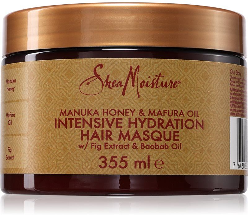 Shea Moisture Manuka Honey & Mafura Oil masque hydratant intense pour cheveux 355 ml