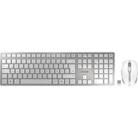 DW 9100 SLIM, Desktop-Set weiß/silber, DE-Layout, Cherry SX-Scherentechnologie