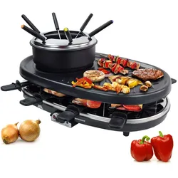 Syntrox Germany Raclette-Grill Appenzell mit Fondue