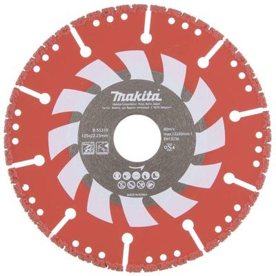 Makita Rescue B-55310 Diamanttrennscheibe 125mm 1 St. Metall, Beton, Harz, Glas, Kunststoff