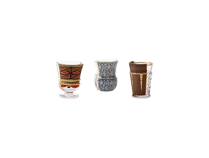Design Cocktail-Set „Hybrid Rodinia“ Multicolor Seletti