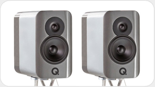 Q Acoustics Concept 300 Paar mit Tensegrity Standfuß *highgloss schwarz* QA04586