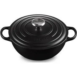 Le Creuset La Marmite, Pfanne + Kochtopf, Schwarz
