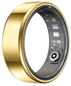 Uplift Treasures Smart Health Fitness Ring Heart Rate SpO2 Multi Sport Tracker gold 11