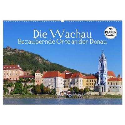 Die Wachau - Bezaubernde Orte an der Donau (Wandkalender 2026 DIN A2 quer), CALVENDO Monatskalender