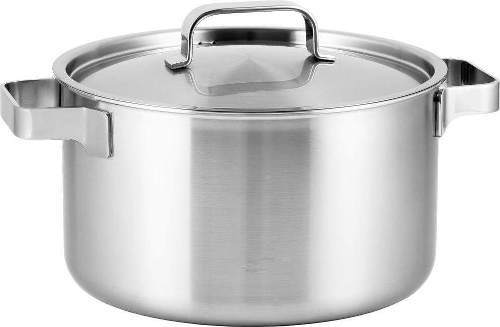 Sola Kookpan met deksel Ruby - Triply RVS - ø 24 cm - 5,5 liter