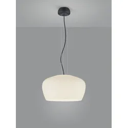 helestra VEDA Pendelleuchte schwarz eloxiert / Glas weiß #16/2107.22/5300