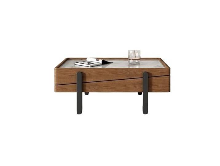 9bbhfJw4R Couchtisch im Landhausstil Modernes, minimalistisches, verstellbares, quadratisches Couchtisch-Set, platzsparendes Design for kleine Wohnzimmer