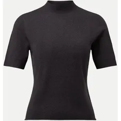 Kaschmirpullover FINIA Kurzarm Schwarz M