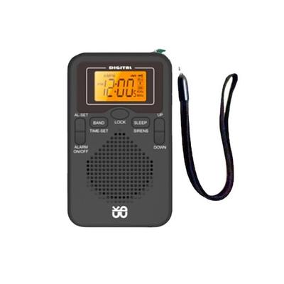 CAPPSU tragbares AM/FM-Radio, persönliches Radio mit hervorragendem Empfang, angetrieben durch 2 AAA-Batterien (nicht im Lieferumfang enthalten), mit Stereo-Kopfhörern, großem LCD-Bildschirm,