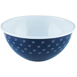 Riess Obst- und Salatschüssel Ø22cm 2L Dirndlblau Emaille