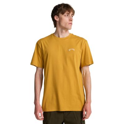 Sporttop BILLABONG "Arch Crew", Herren, Gr. S, honey, Obermaterial: 100% Baumwolle., Tops Sporttop