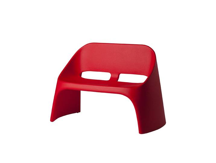 SLIDE canapé AMELIE DUETTO (Rouge - Polyéthylène)