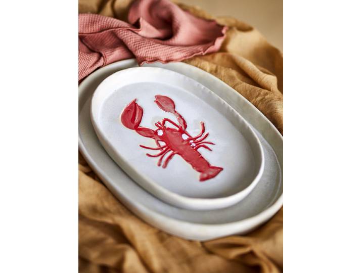 Plat de service Hadden Homard Rouge 18 x 2 x 29cm Rouge