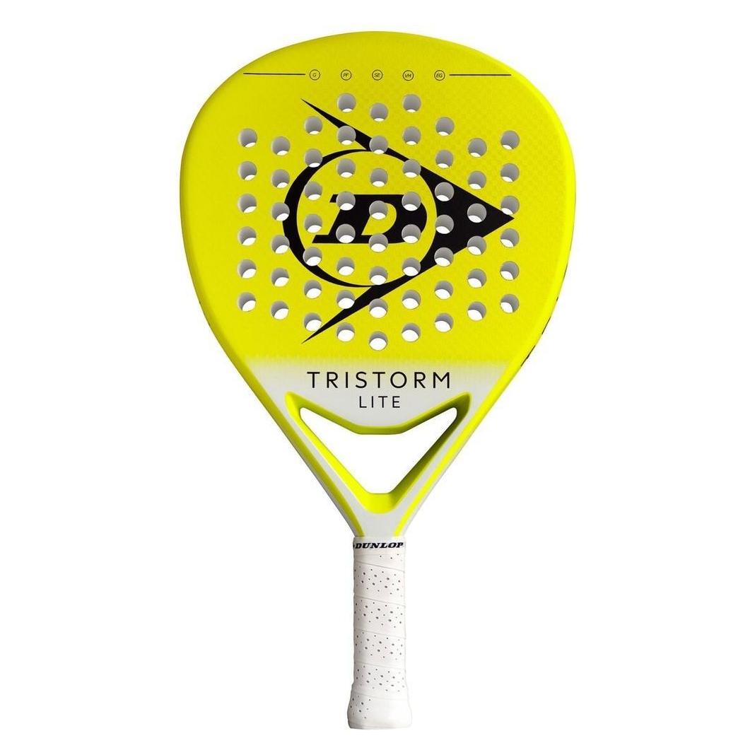 Dunlop Padel racket Tristorm Lite Yellow white (2025) (10359947)