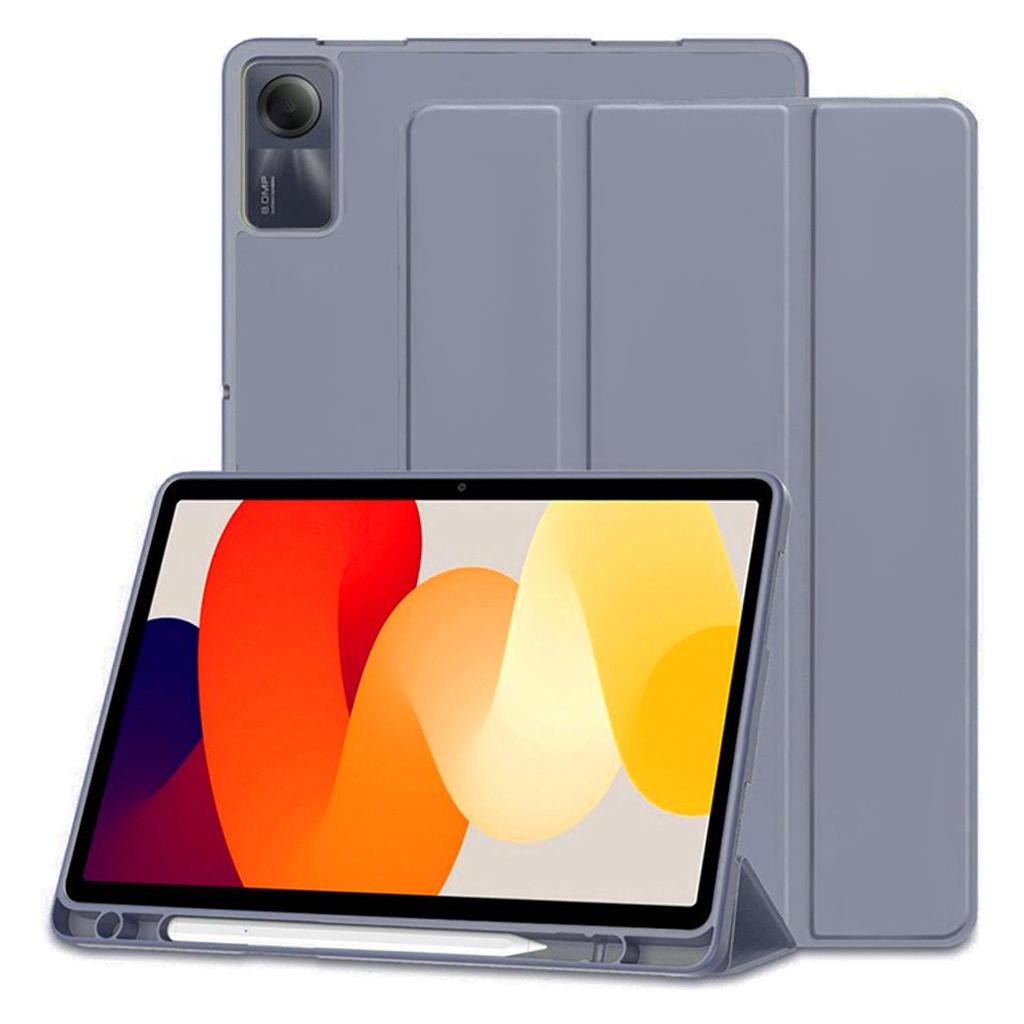 Techsuit - Flex Trifold (with Pencil Holder) - Xiaomi Redmi Pad SE 11 - Purple (Xiaomi Redmi Pad SE) (56346013)
