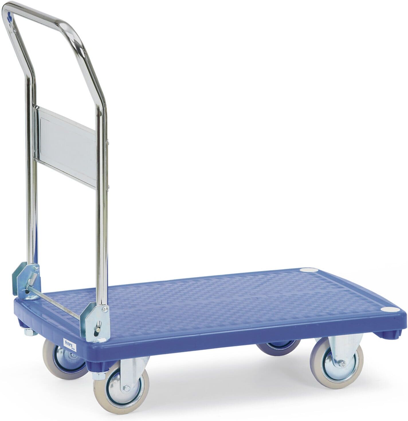fetra Kunststoffplattenwagen 3130 - Tragkraft 200kg Vollgummi-Reifen)