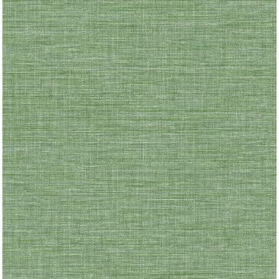 A-Street Prints Exhale Green Texture Wallpaper