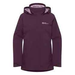 Jack Wolfskin Damen Rotwand 3in1 Jacke - XS - midnight plum