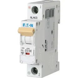 Eaton (Installation) Leitungsschutzschalter 13A,1-polig, Steckklemme C, DC PXL-C13-DC