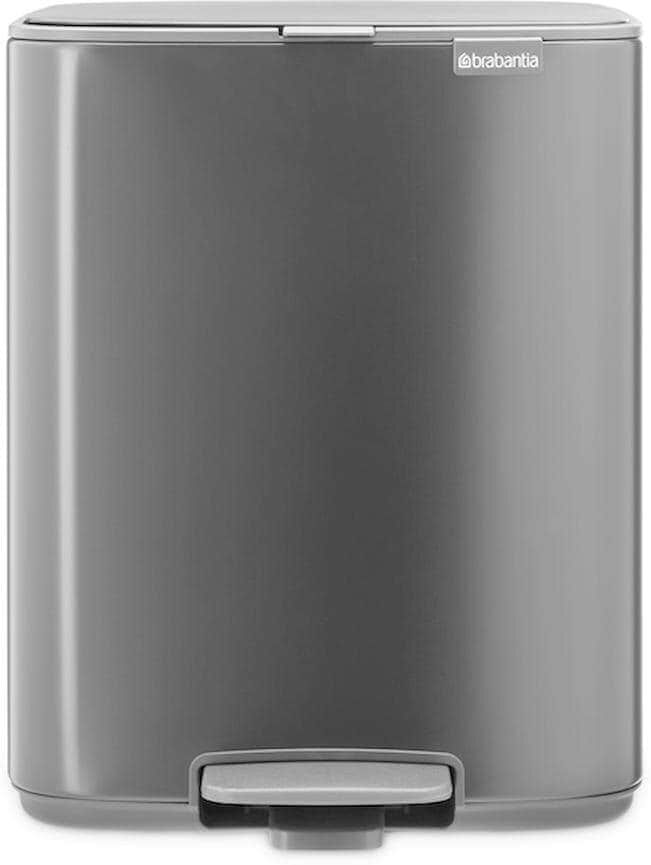 Brabantia "Bo 12 l" schwarz matt B/H/T: 29,2cm x 36,9cm x 26cm, 12 l