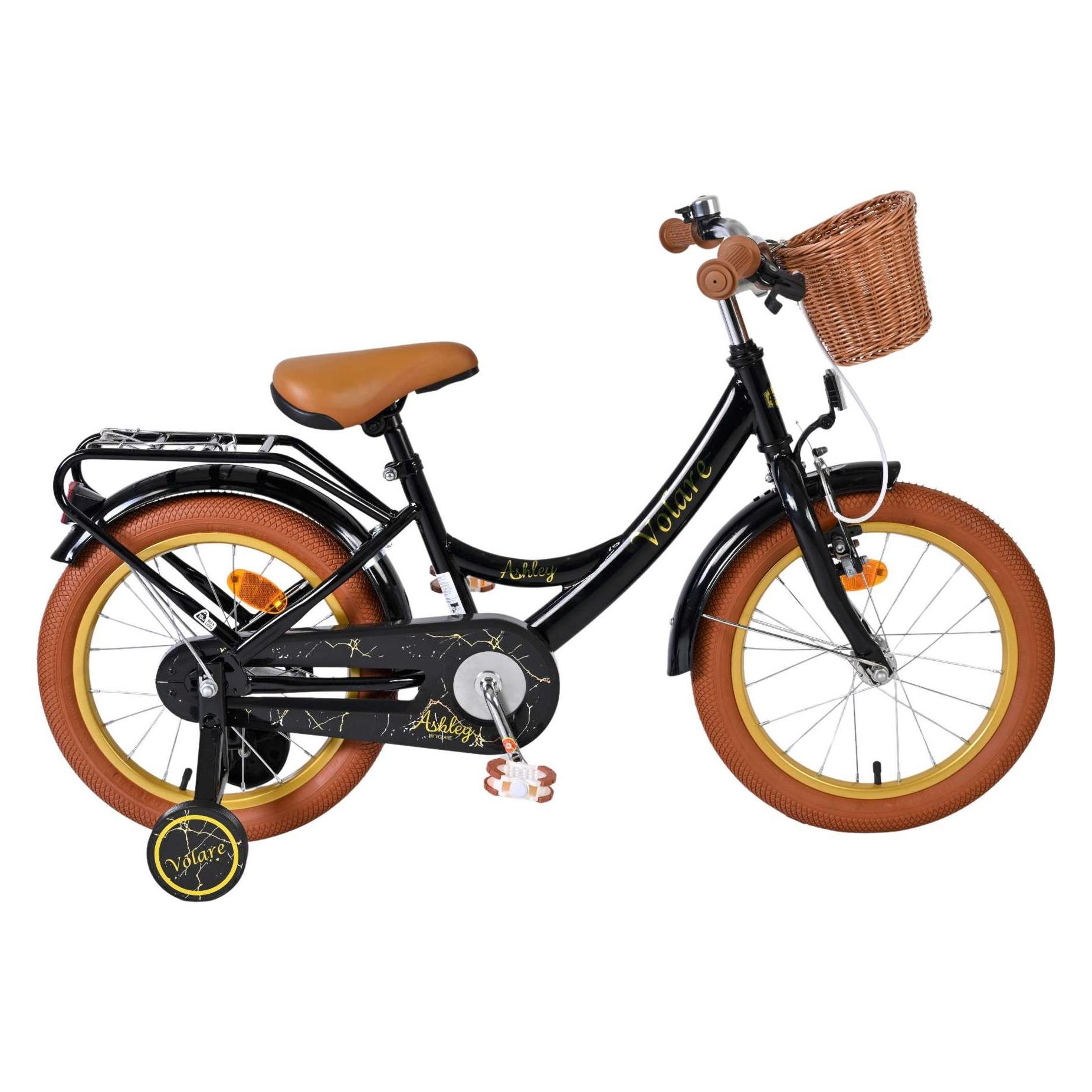 Volare - Children's Bicycle 16 - Ashley Black (51659) (16") (51659)