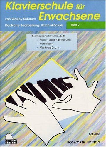 Wesley Schaum - Klavierschule für Erwachsene, Teil 2 - Preis vom 17.10.2026 19:25:27 h
