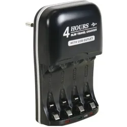 Battery Charges Schnellladegerät Für Nimh-Akkus Mit Usb-Ausgang (1 Stk., Ladegerät ohne Akku), Akku Ladegerät