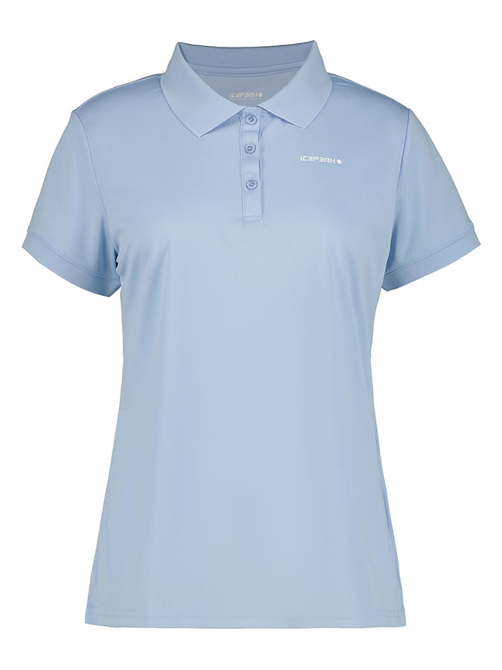 Icepeak Funktionspoloshirt "Bayard" in Hellblau - S