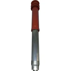 Wolf Dachdurchführung senkrecht 2600029 DN63/96, rotbraun