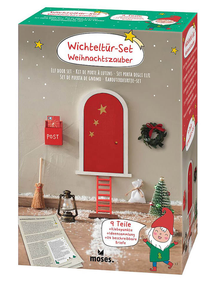 moses. Bastelset "Wichteltür Weihnachtszauber" - onesize
