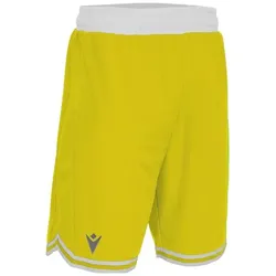 Macron, Herren, Sporthose, thorium (XL), Weiss, Gelb