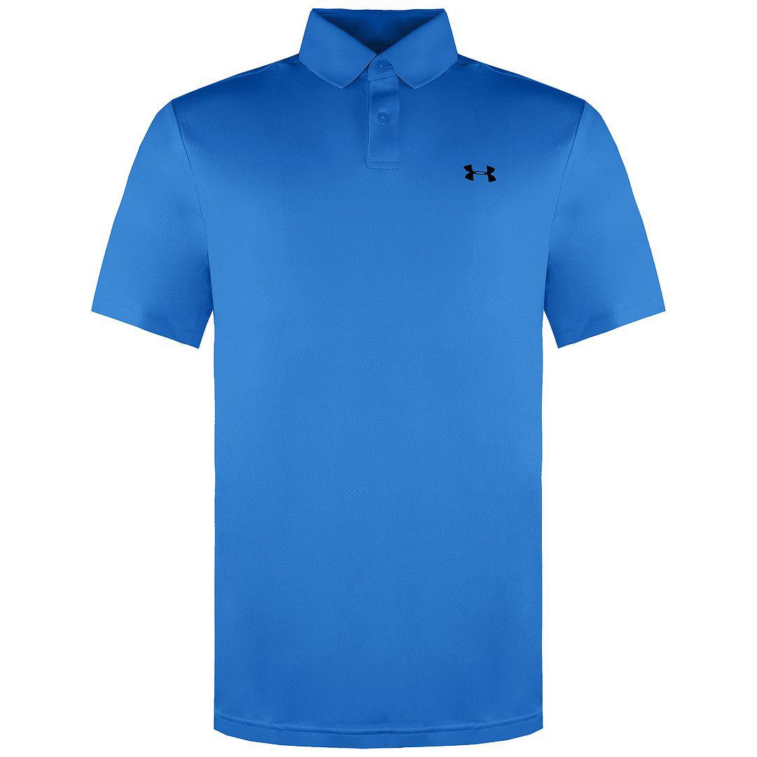 Under Armour Performance 2.0 Herren Blue Golf Polo Shirt